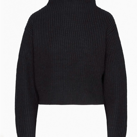 Wilfred Black Turtleneck Sweater - Picture 5 of 6